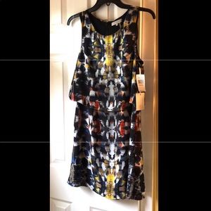 Anthropologie Black 1State Primary League Dress